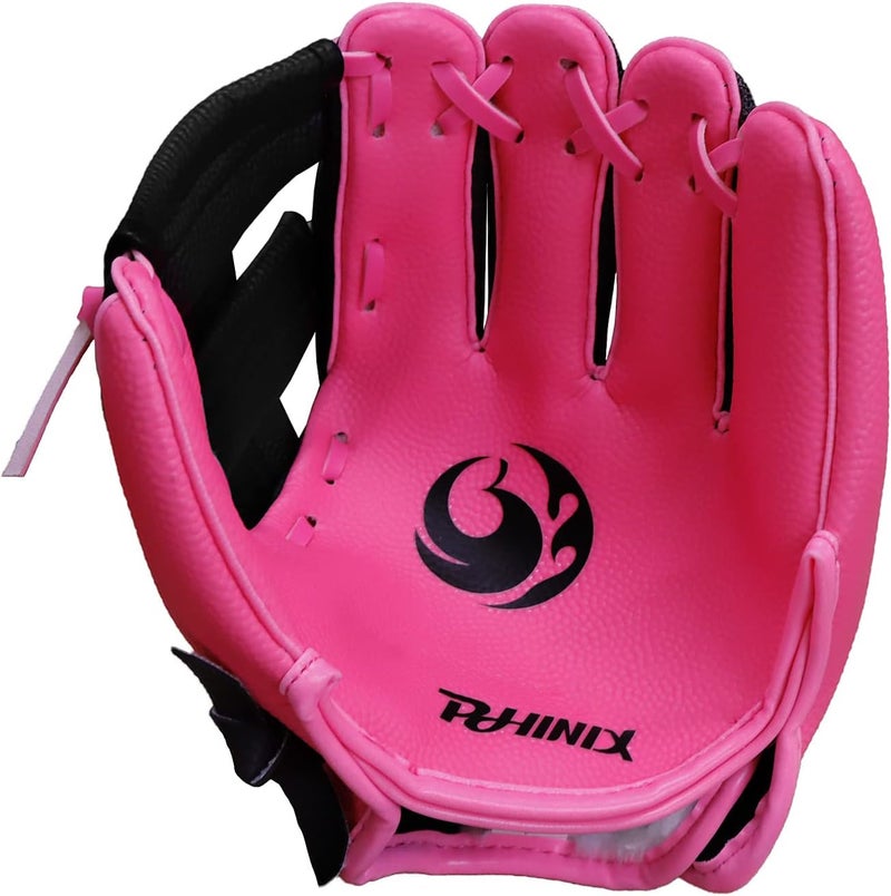 PHINIX Baseball Glove Tee Ball Mitts for Kids Play & Training 8.5" - Image 2